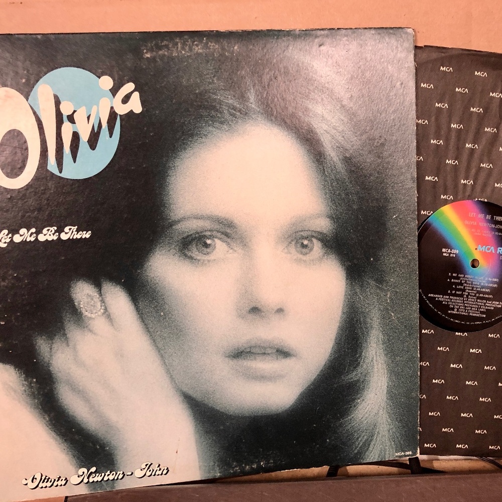 Olivia Newton-John Let Me Be There LP Vinyl 1973 MCA Country Pop